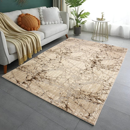 Grey/Brown Denver Modern Carpet
