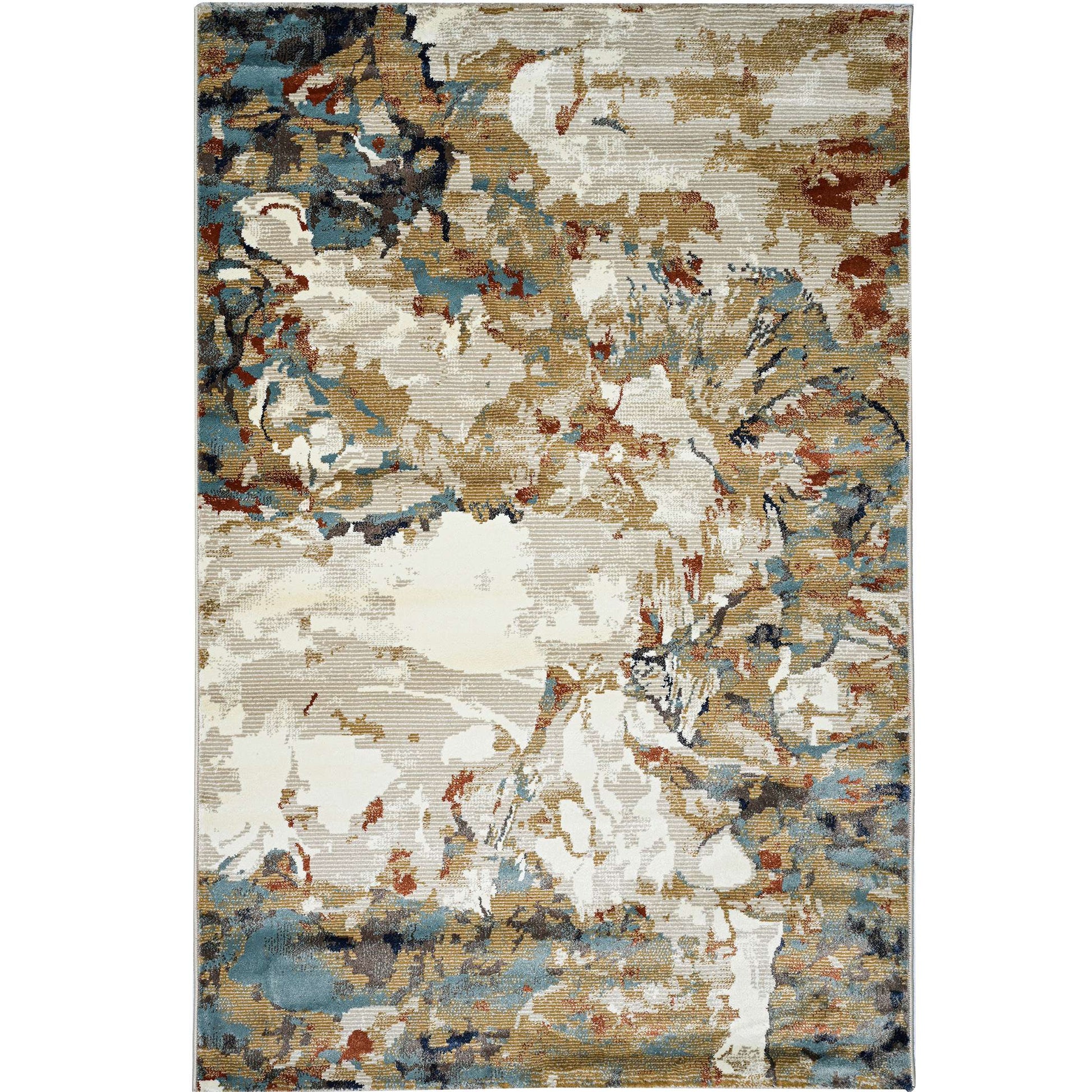 multicolour modern carpet