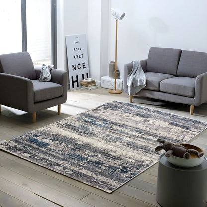 L.Grey/Grey Denver Modern Carpet