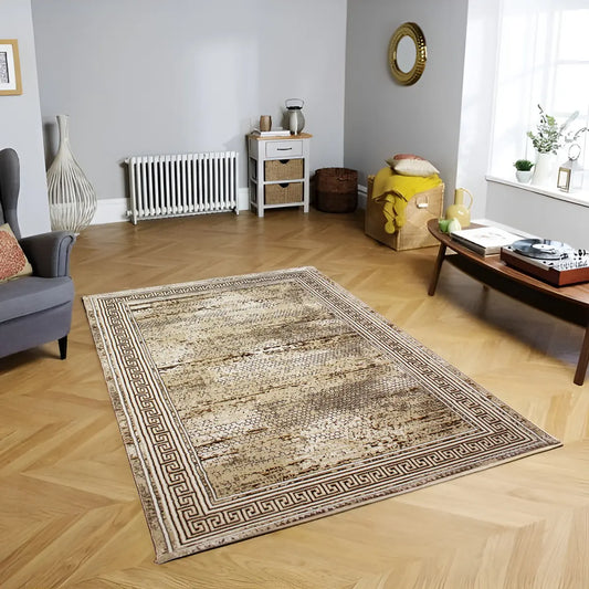 Brown Moscow Modern Carpet