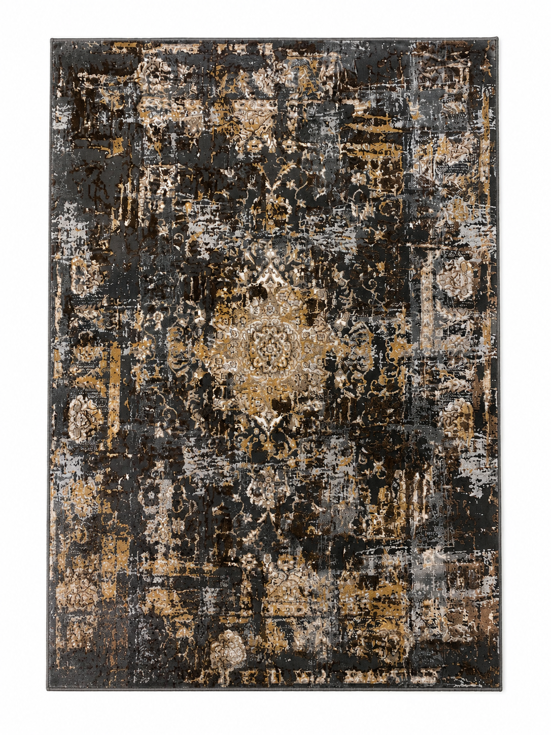 Galicha Anatolia Collection Modern Abstract Carpet for Living Room 5x7 | Soft Polypropylene Area Rug