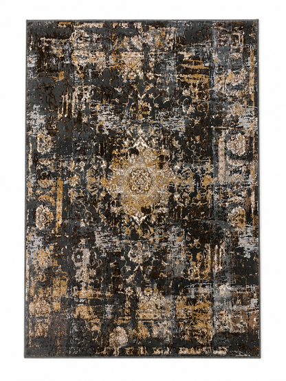 Galicha Anatolia Collection Modern Abstract Carpet for Living Room 5x7 | Soft Polypropylene Area Rug