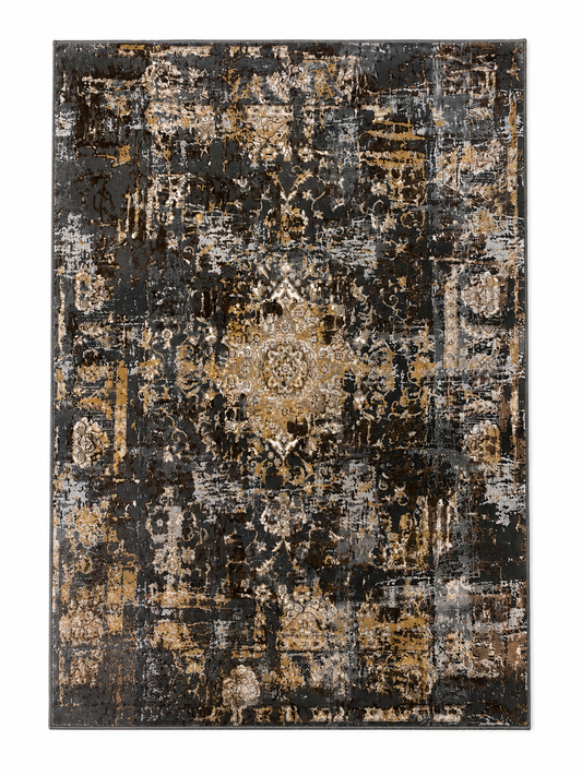 Galicha Anatolia Collection Modern Abstract Carpet for Living Room 5x7 | Soft Polypropylene Area Rug