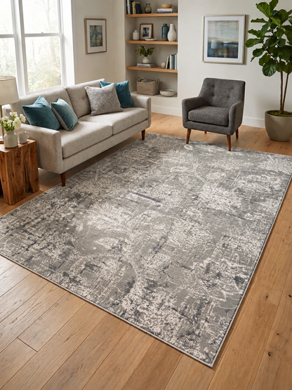 Carel Elegant Textured Contemporary Area Rug