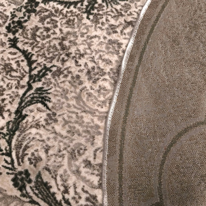 S.White P.Green Round Carpet