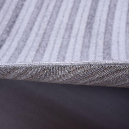 Grey/D.Grey Shaped Carpet