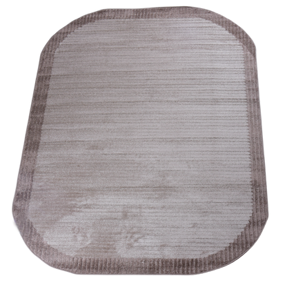 Mink/Brown Shaped Carpet
