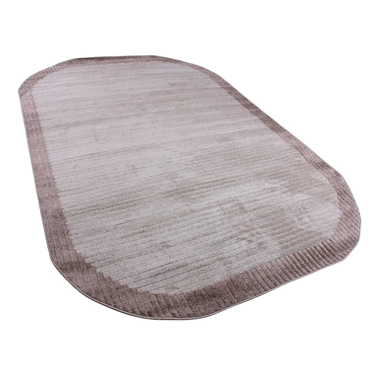 Mink/Brown Shaped Carpet