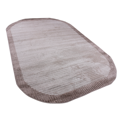 Mink/Brown Shaped Carpet