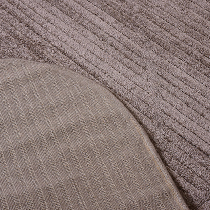 Brown/Brown Shaped Carpet