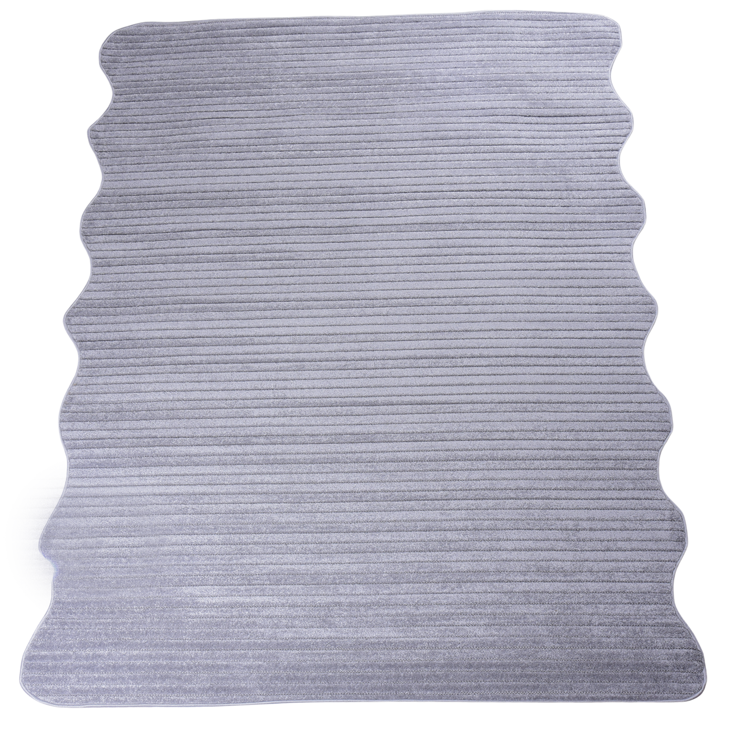 Grey/Grey Shaped Carpet