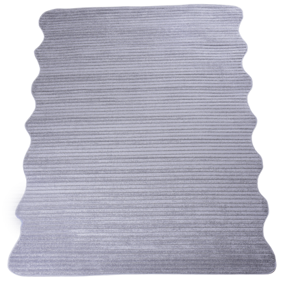 Grey/Grey Shaped Carpet