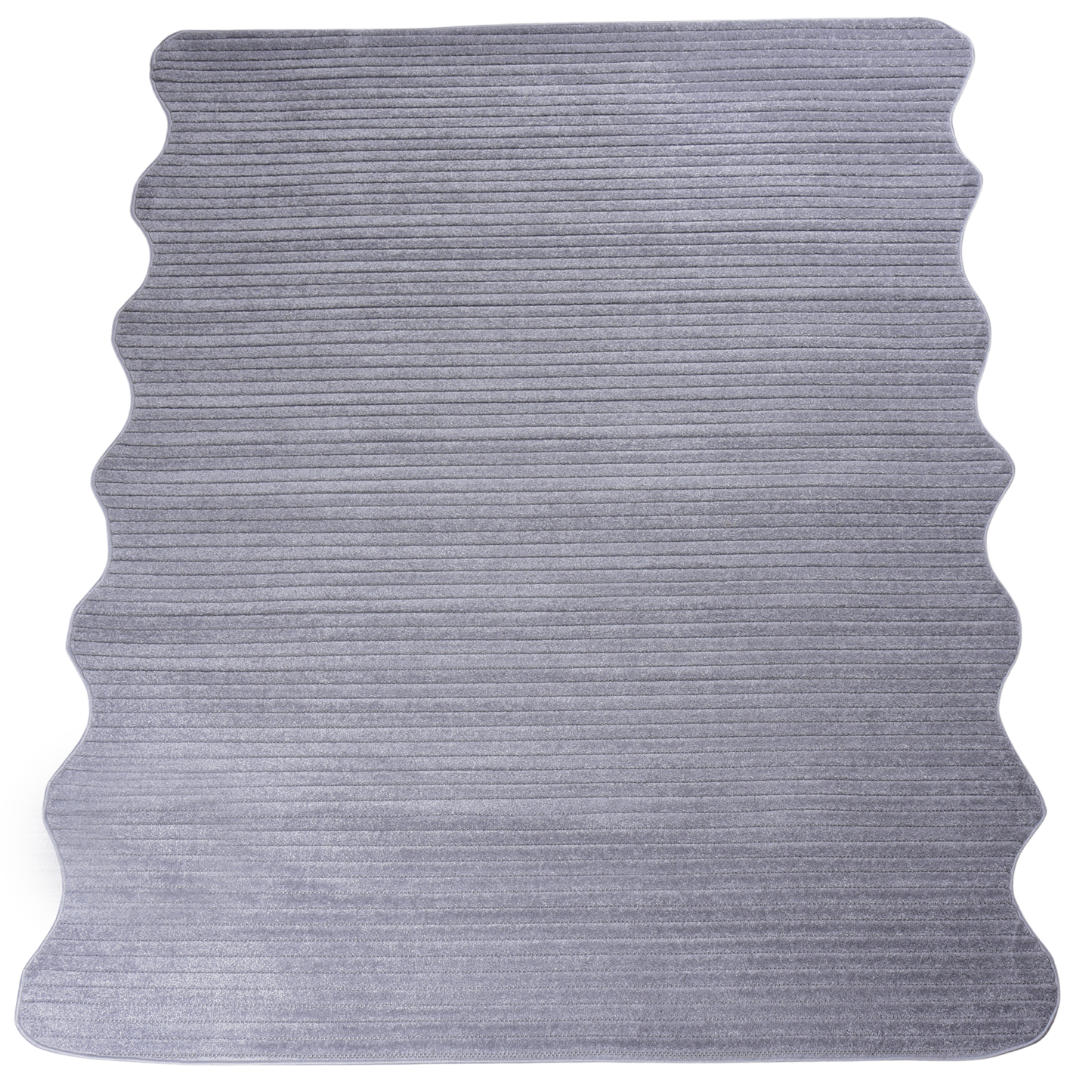 Grey/Grey Shaped Carpet