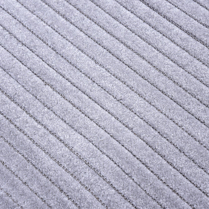 Grey/Grey Shaped Carpet