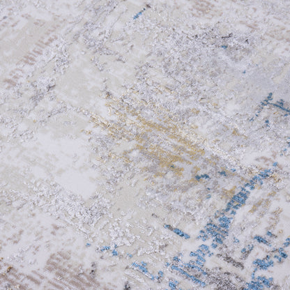 White/Cream Modern Carpet