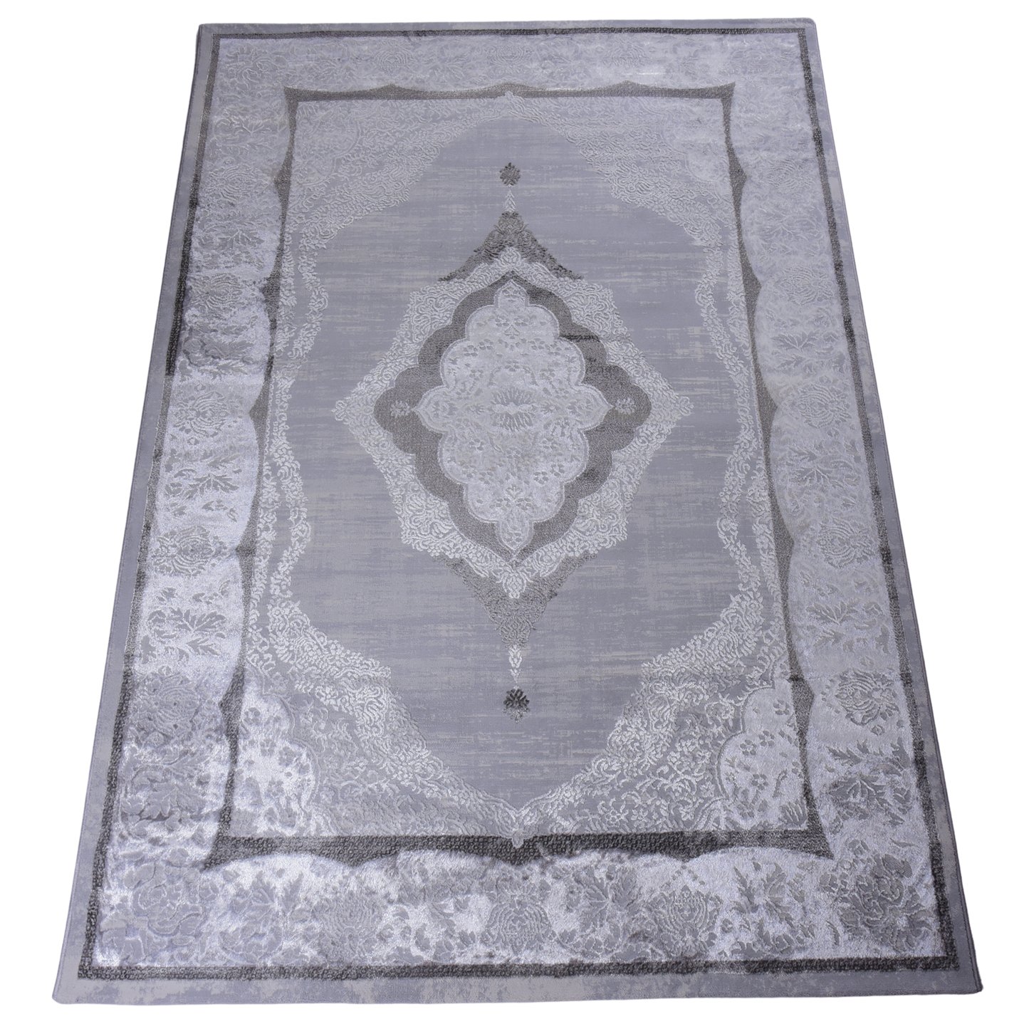 Grey/Vizon Traditional Carpet