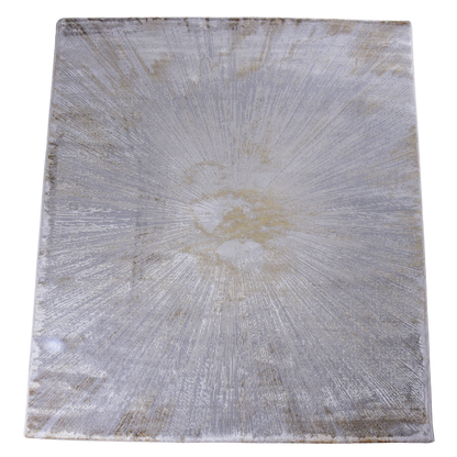 L.Grey/Gold Traditional Carpet