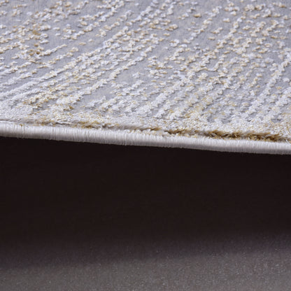 L.Grey/Gold Traditional Carpet