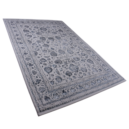 L.Grey/Blue Contemporary Carpet