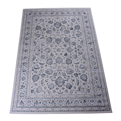 L.Grey/Blue Contemporary Carpet