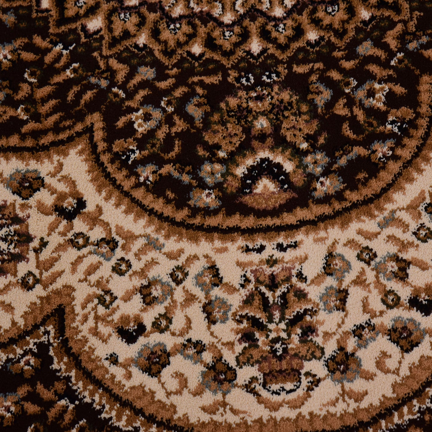 Brown/Brown Traditional Carpet