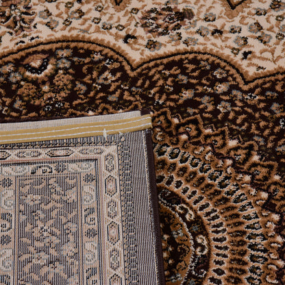 Brown/Brown Traditional Carpet