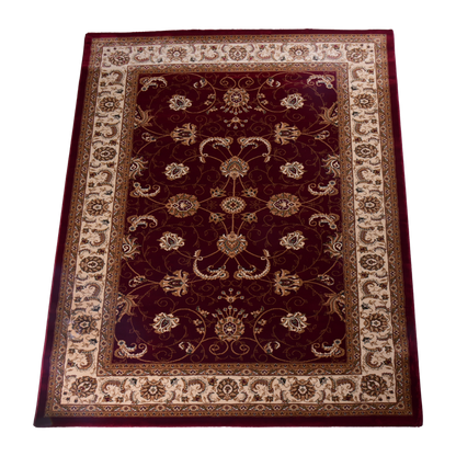 Red/Cream Traditional Carpet