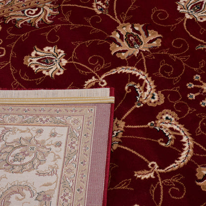 Red/Cream Traditional Carpet