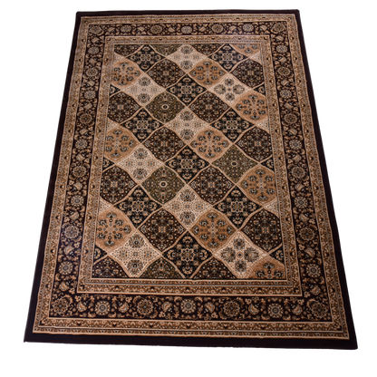 Brown/Brown Traditional Carpet