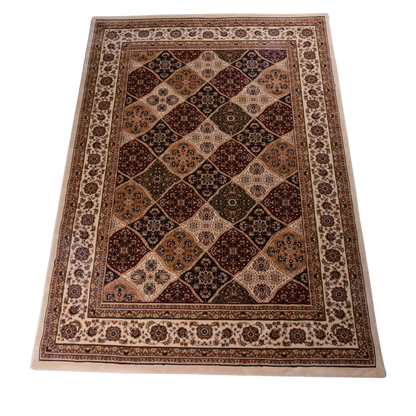 Cream/Cream Traditional Carpet