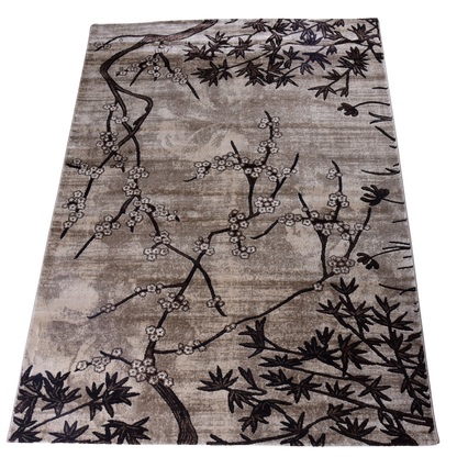 L.Brown/D.Beige Modern Carpet