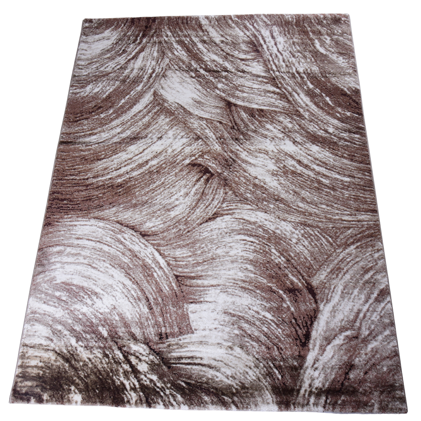 L.Brown/D.Beige Modern Carpet