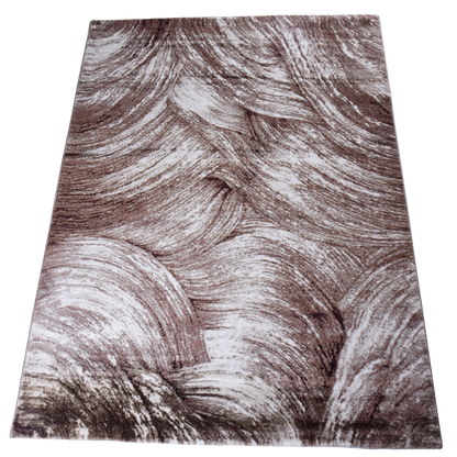 L.Brown/D.Beige Modern Carpet