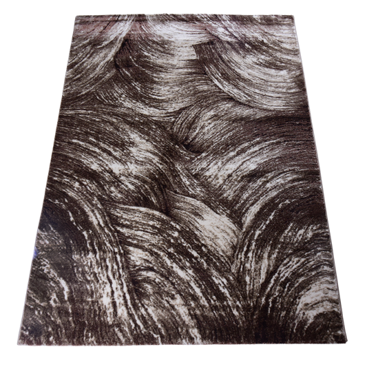 L.Brown/D.Beige Modern Carpet