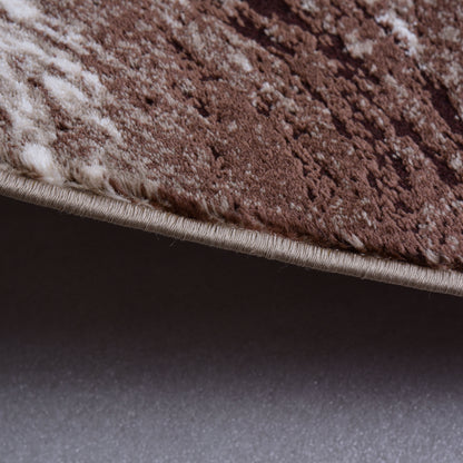 L.Brown/D.Beige Modern Carpet