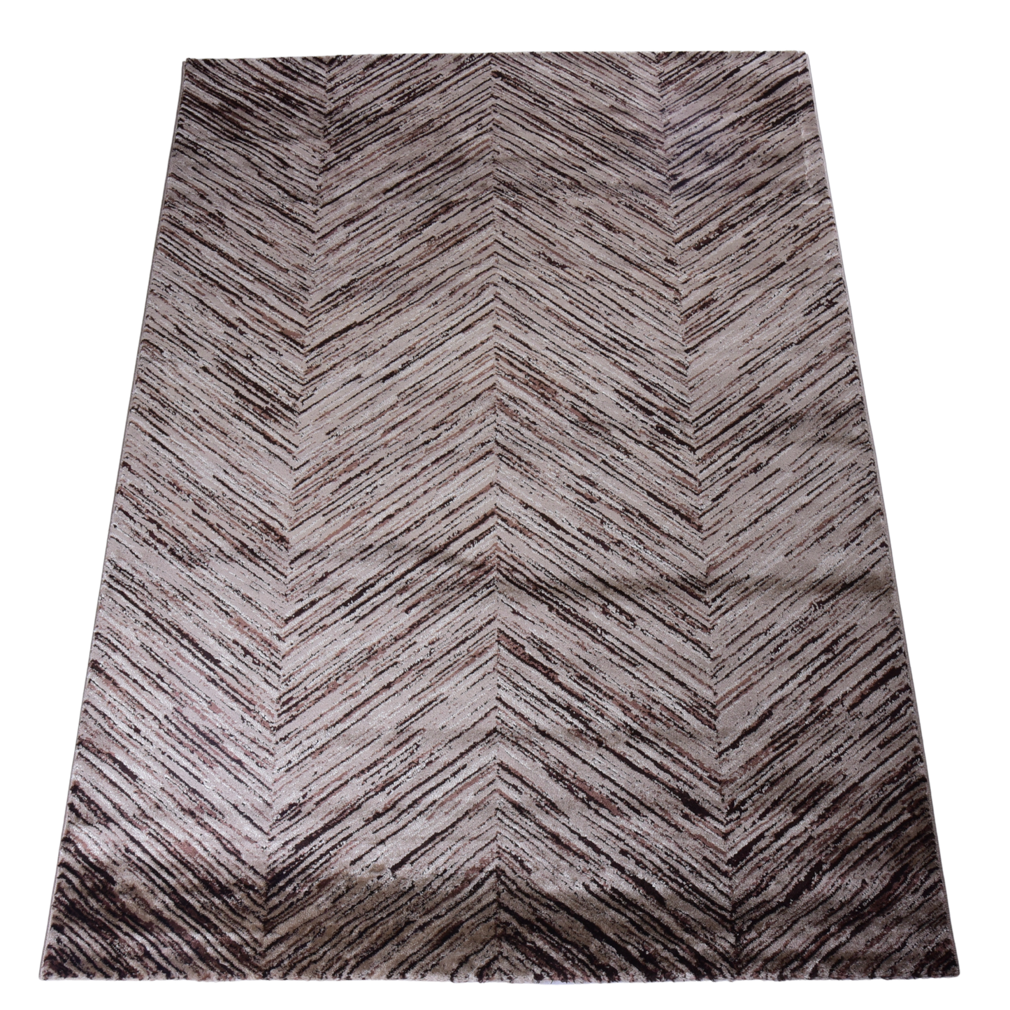 L.Brown/D.Beige Modern Carpet