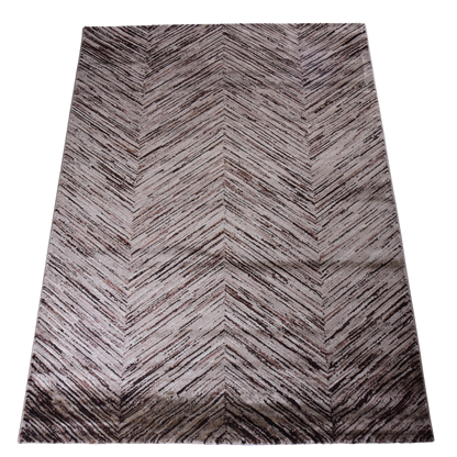 L.Brown/D.Beige Modern Carpet