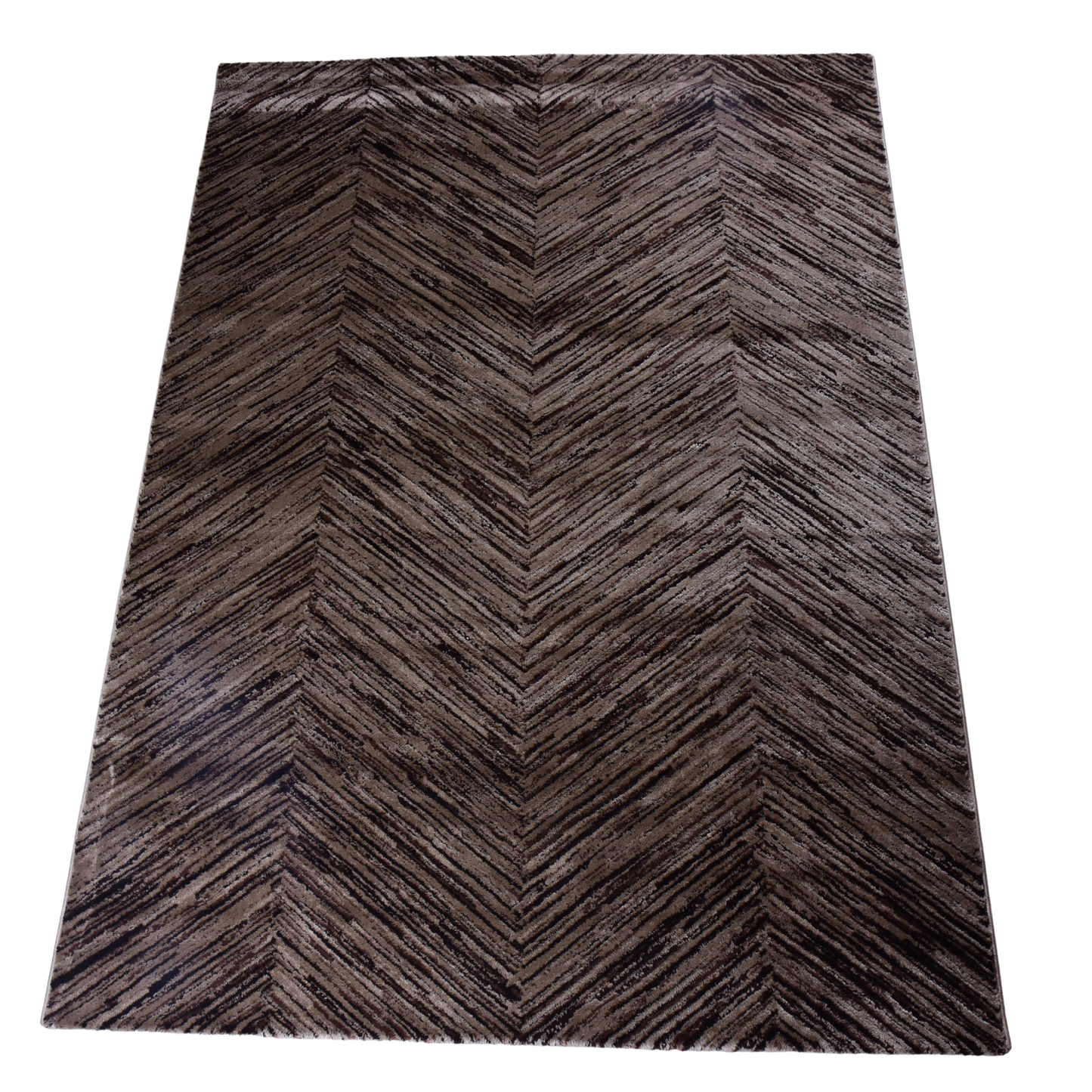 L.Brown/D.Beige Modern Carpet