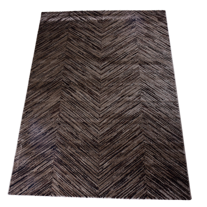 L.Brown/D.Beige Modern Carpet
