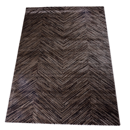L.Brown/D.Beige Modern Carpet