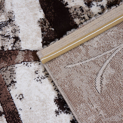 D.Beige/D.Beige Modern Carpet