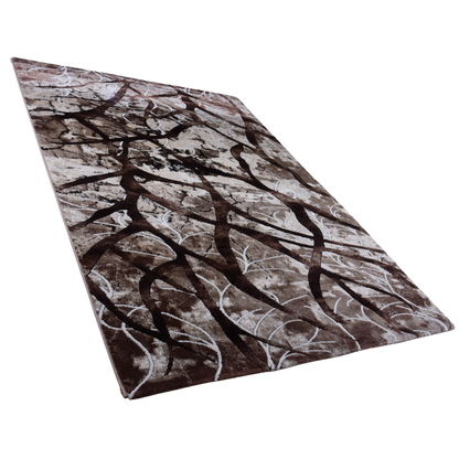 D.Beige/D.Beige Modern Carpet
