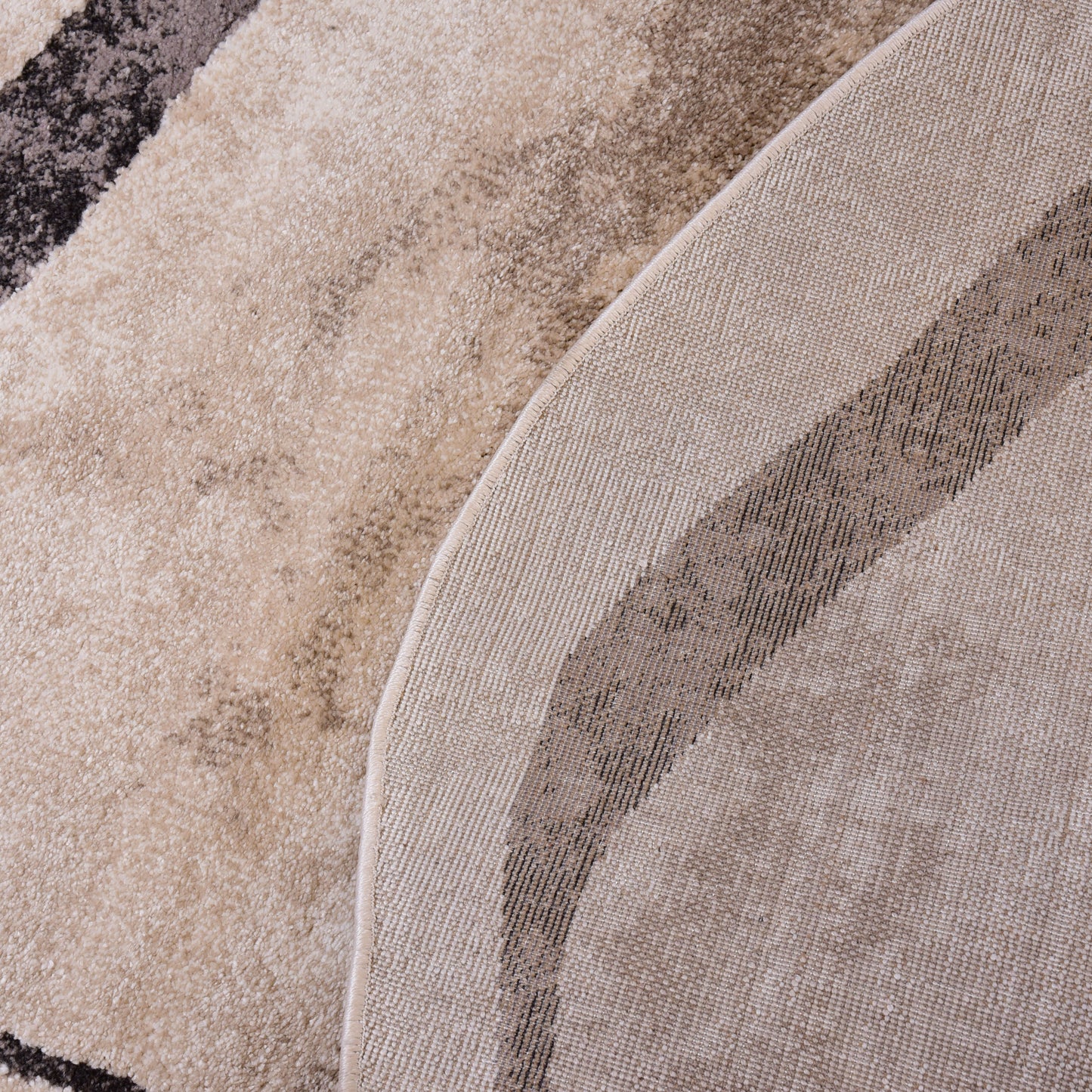 Kemik/Cream Shaped Carpet
