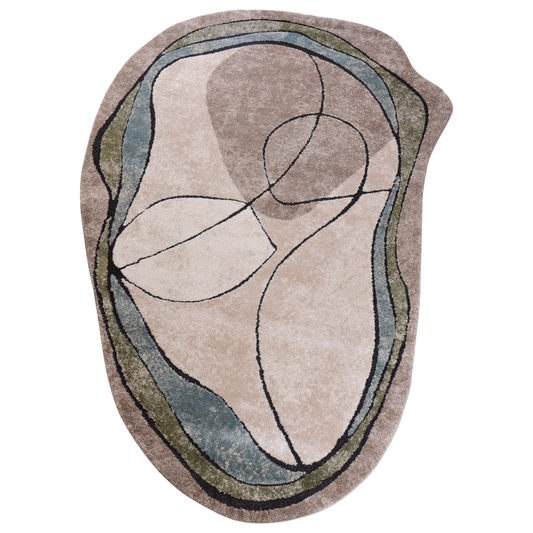 Mink/Mink Shaped Carpet