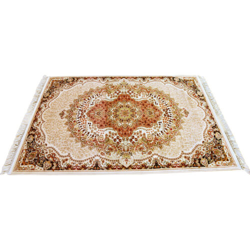 Cream & Cream Abrisham Traditional Carpet - Image 3
