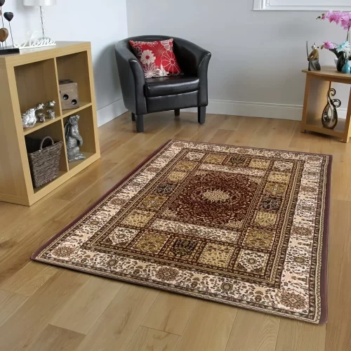 Red & Red Babil Traditional carpet