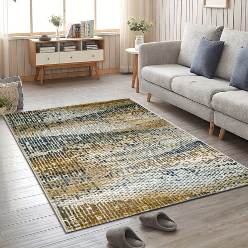 multicolour modern carpet