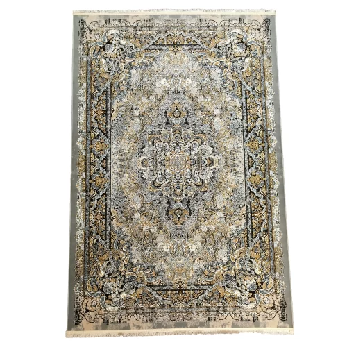 Luxury Persian Silver Carpet – Comfort & Beauty - Image 2