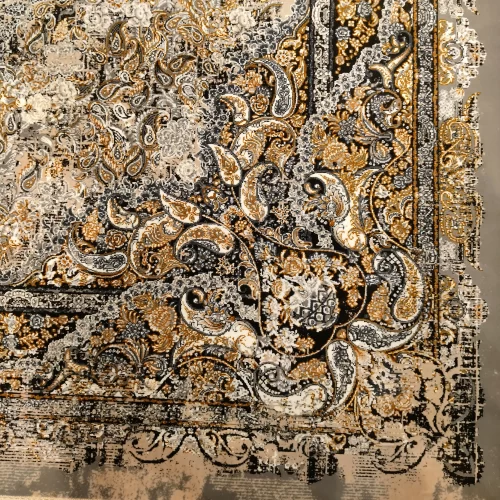 Luxury Persian Silver Carpet – Comfort & Beauty - Image 4