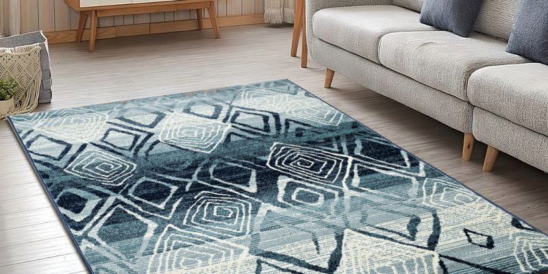 multicolour modern carpet